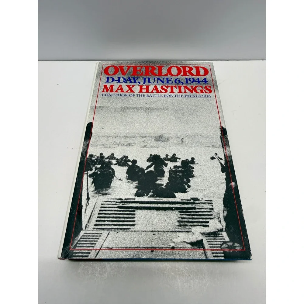 Overlord D-Day June 6 1944 Max Hastings Hardcover 1984 Simon & Schuster WWII
